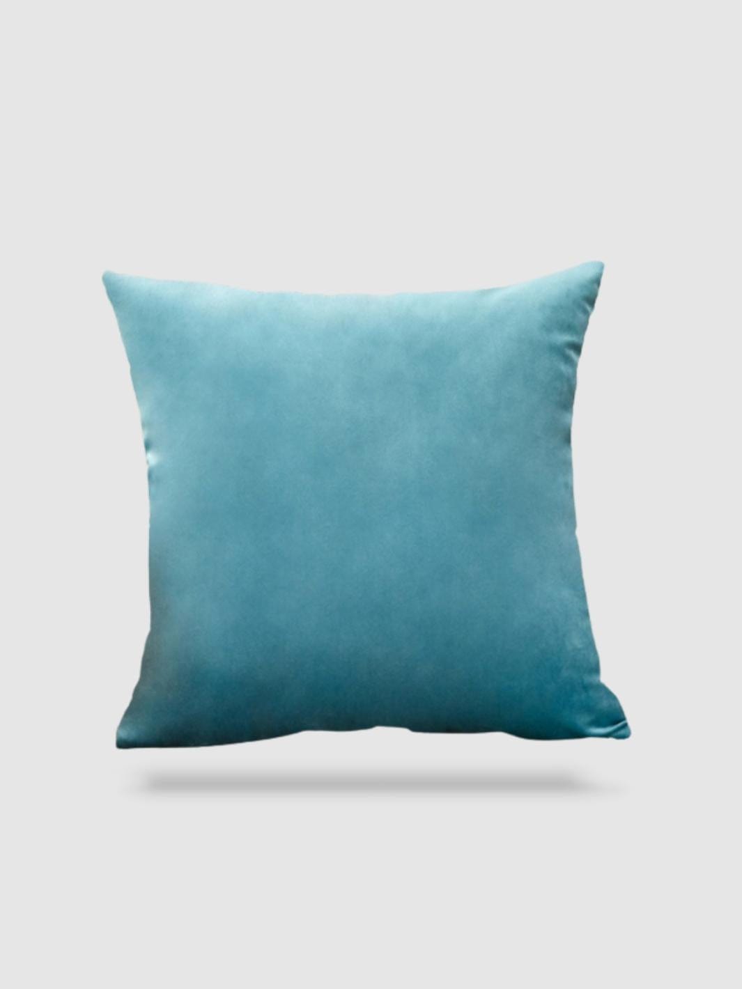 housse de coussin velours 30x50 - Bleu claire