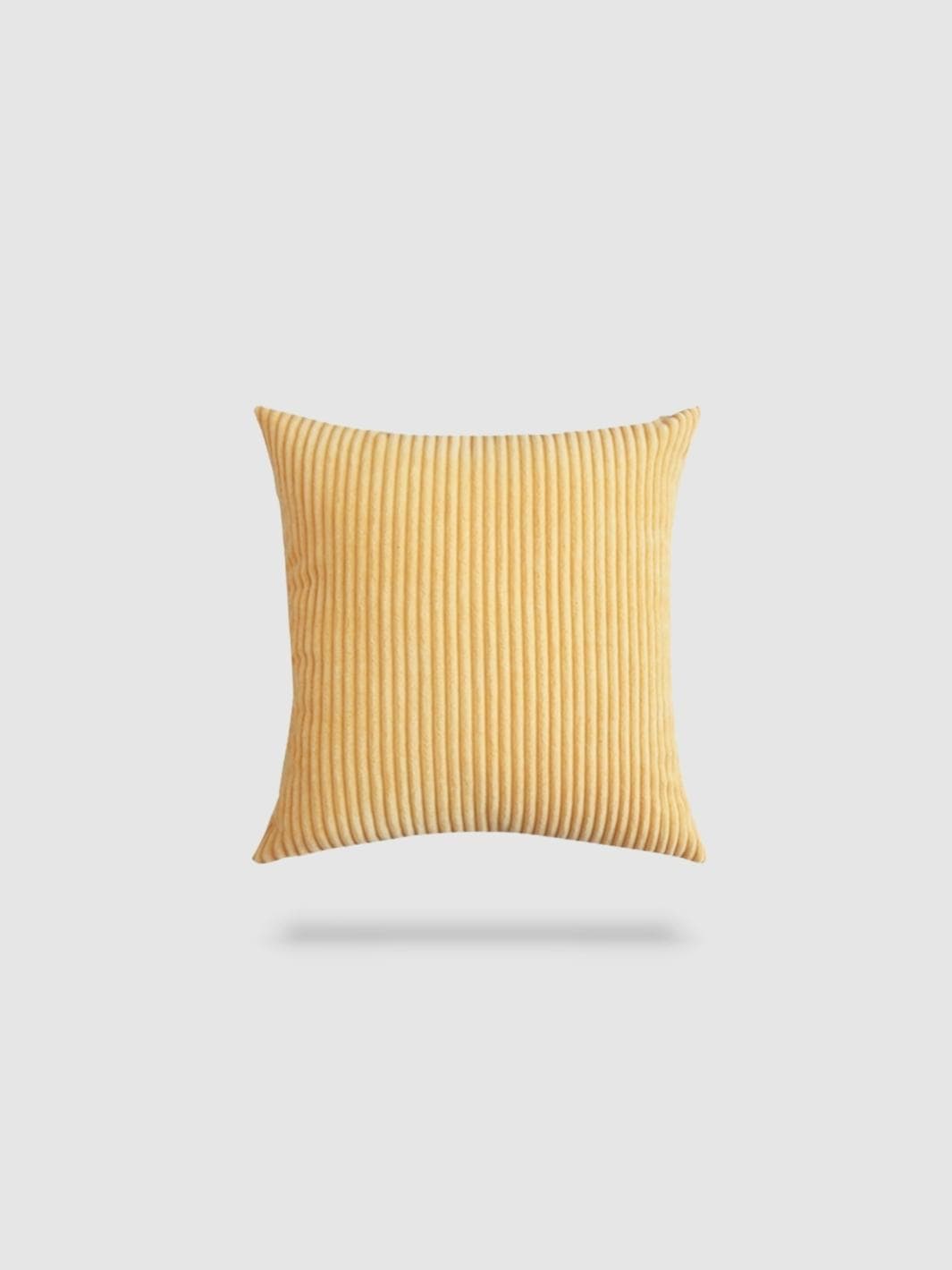 housse de coussin en Velours côtelé 70x70 - Or
