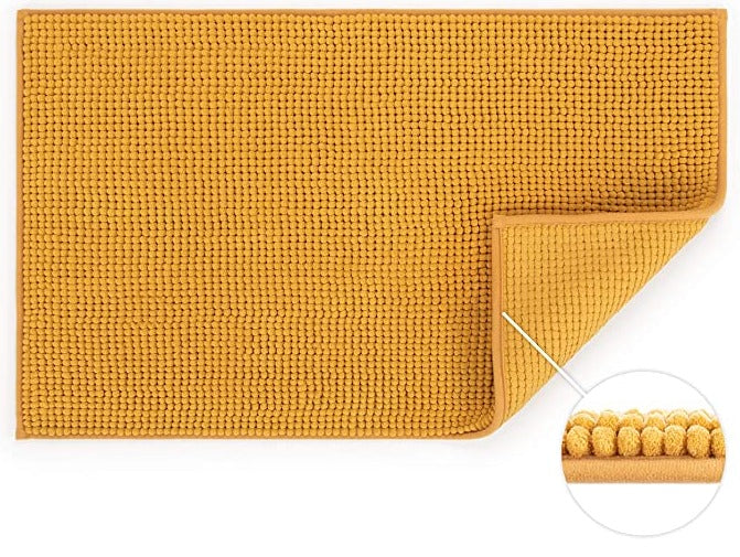 Tapis de bain teinte moutarde – Image 2