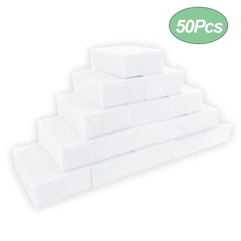 Lot de 10 Éponges Magiques Nettoyantes pour Cuisine et Salle de Bain 50pcs