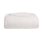 Couvre lit mousseline crème de Brunelli
