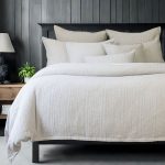 Couvre lit Payton naturel canadien - Colcha Linens