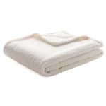 Couvre lit ivoire Plush par Brunelli