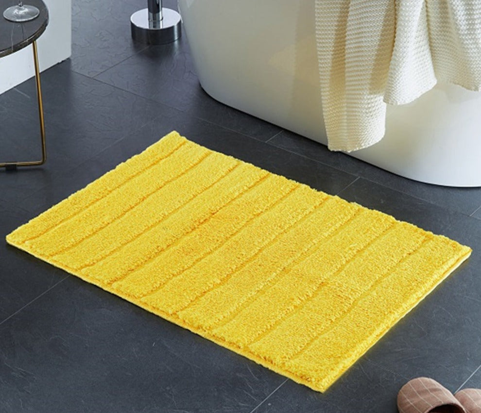 Tapis de bain en teinte citronnée – Image 2