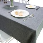 Nappe rectangulaire anthracite