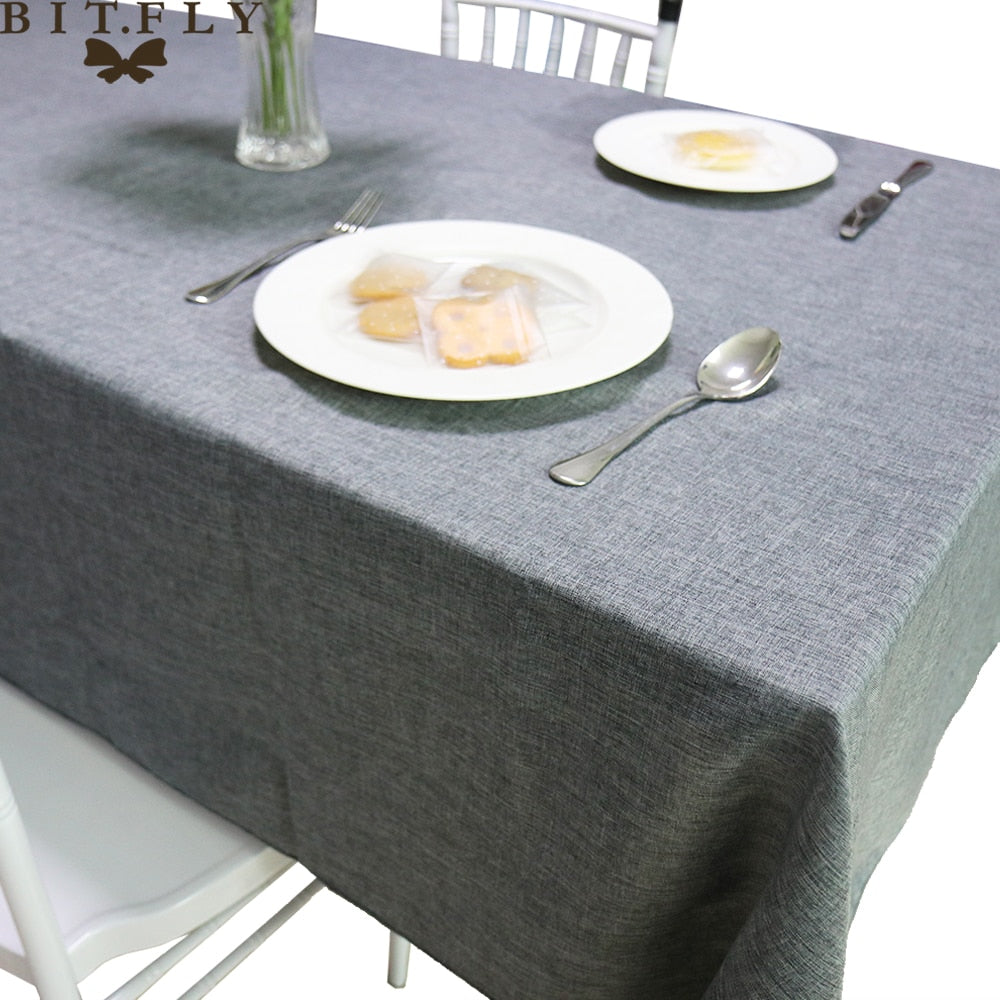 Nappe rectangulaire anthracite