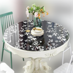 Nappe ronde en plastique