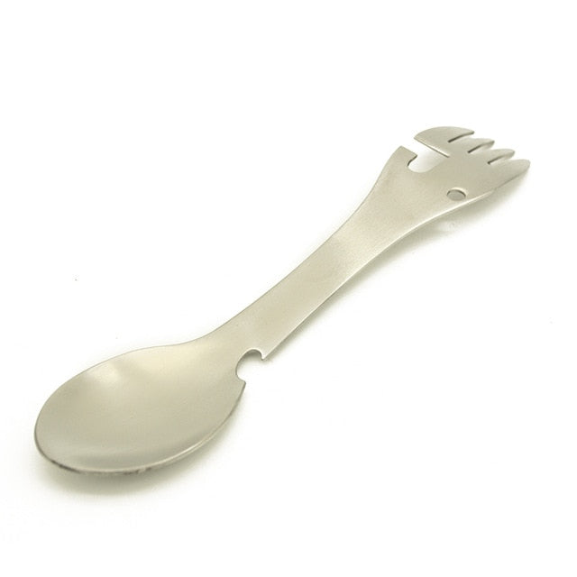Couverts multifonctions inox : couleur argent