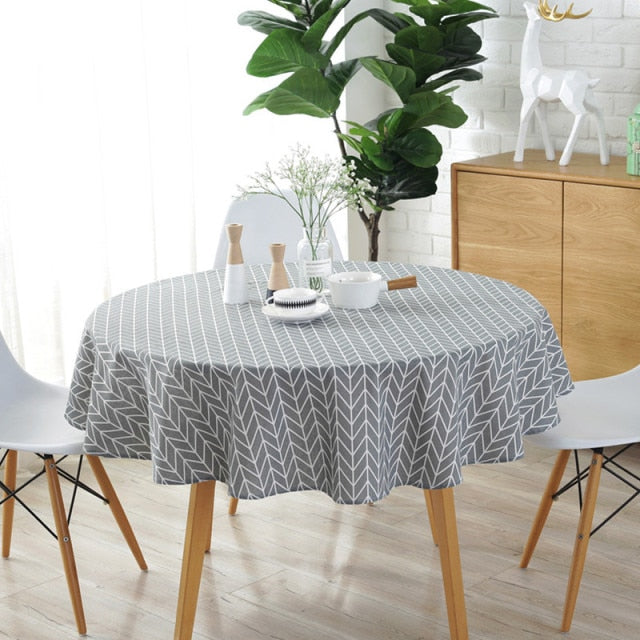 nappe-de-table-ronde-moderne