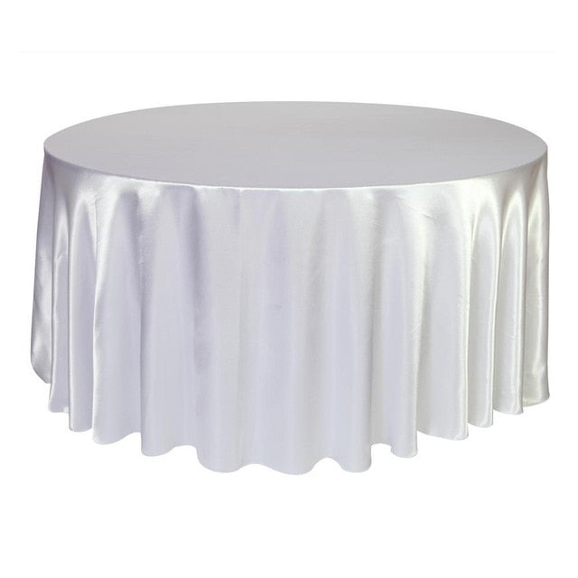 Nappe ronde ivoire
