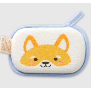 serviette de bain mignon bébé chien