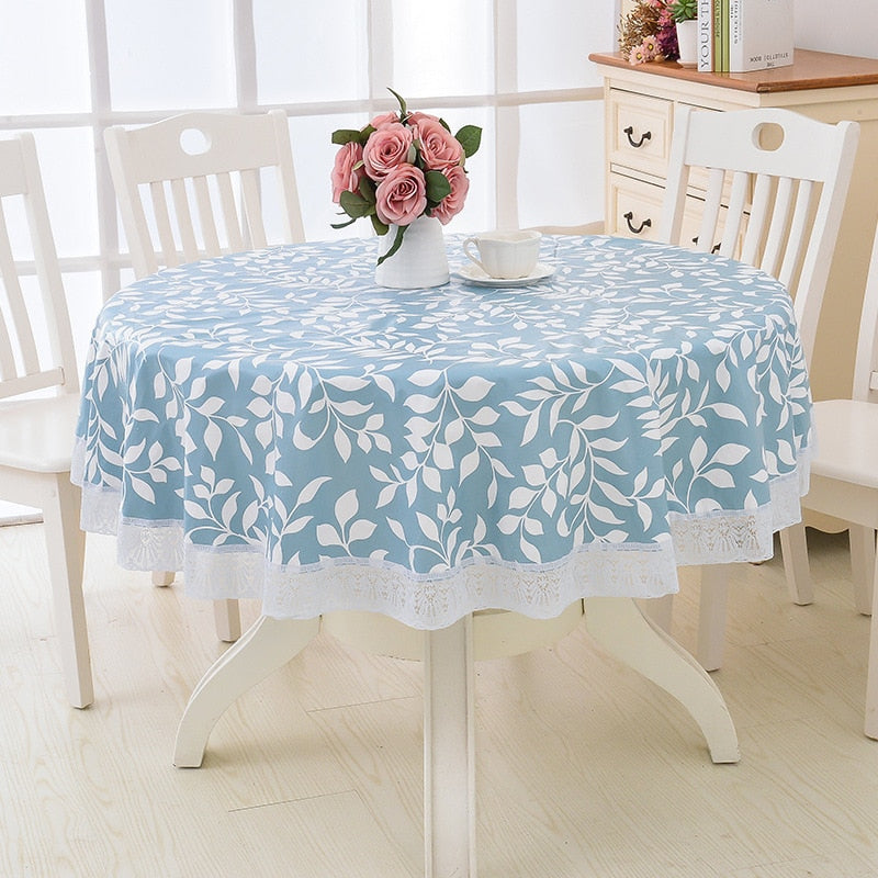 Nappe ronde enduite 180 cm