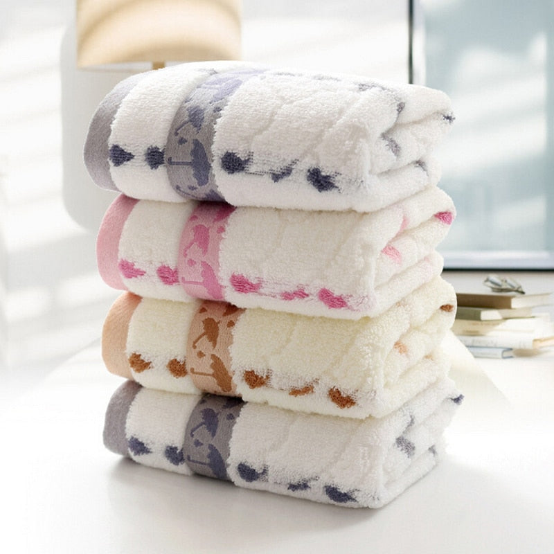 Linge de bain serviette coton effet pluie – Image 5