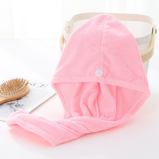 serviette de bain velours rose
