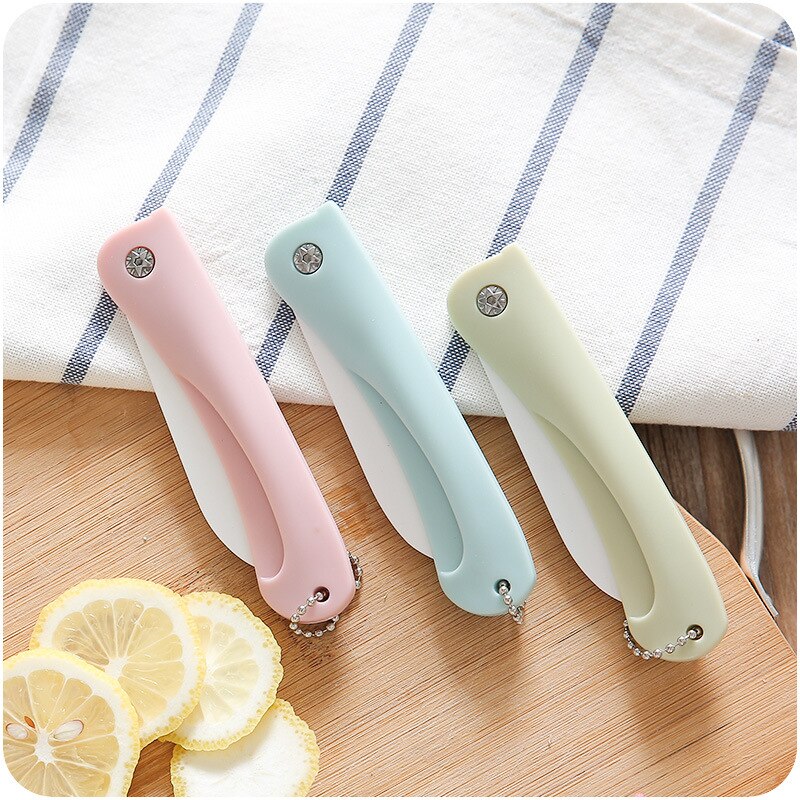 Vaisselle couteau céramique pliable pour camping et randonnée – Image 4