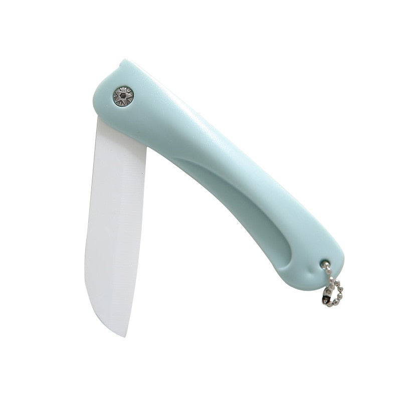 Vaisselle couteau céramique pliable pour camping et randonnée