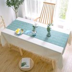 Nappe rectangulaire en lin