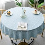 Nappe ronde en lin