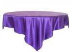 Nappe ronde pour mariage violet