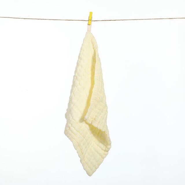 serviette de bain bébé de toilettes jaune