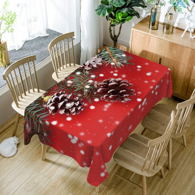 nappe-tissu-rouge-rectangulaire