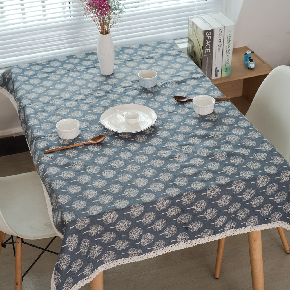 Nappe rectangulaire en lin lavé – Image 3