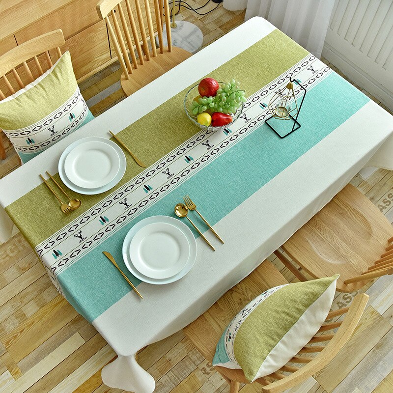 Nappe rectangulaire enduite grande