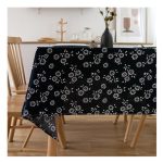 Nappe rectangulaire bleu nuit