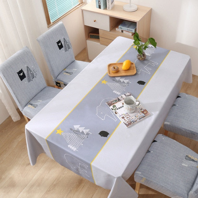 nappe-anti-tache-rectangulaire-grise