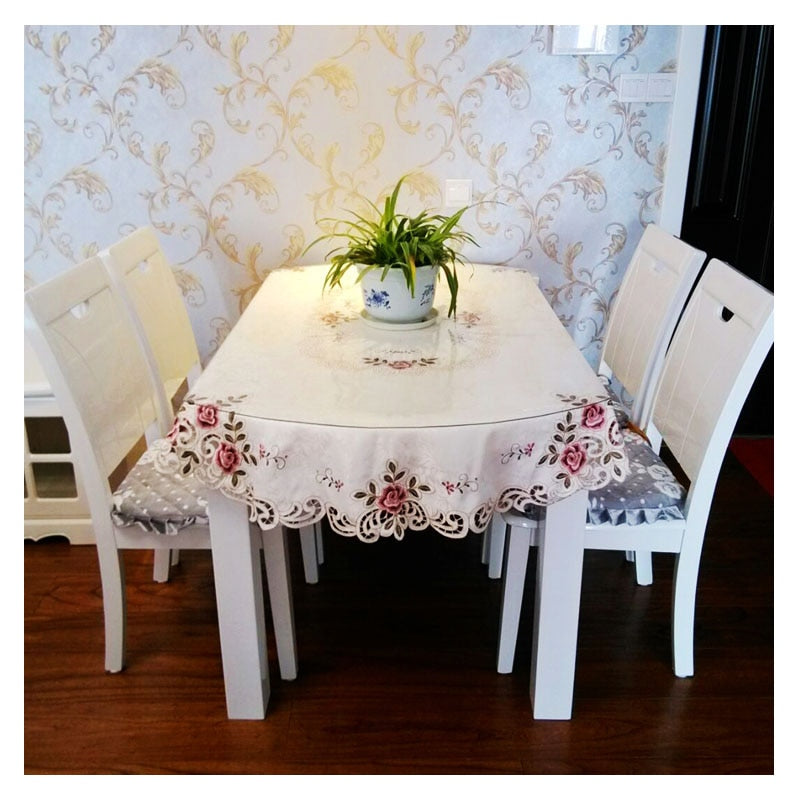 Nappe ronde pour table ovale – Image 2