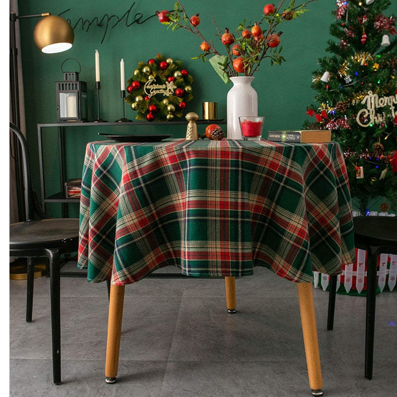 Nappe ronde tradition de Noël – Image 4