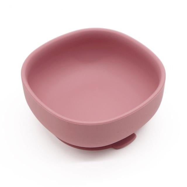 Bol ventouse bébé fille couleur rose