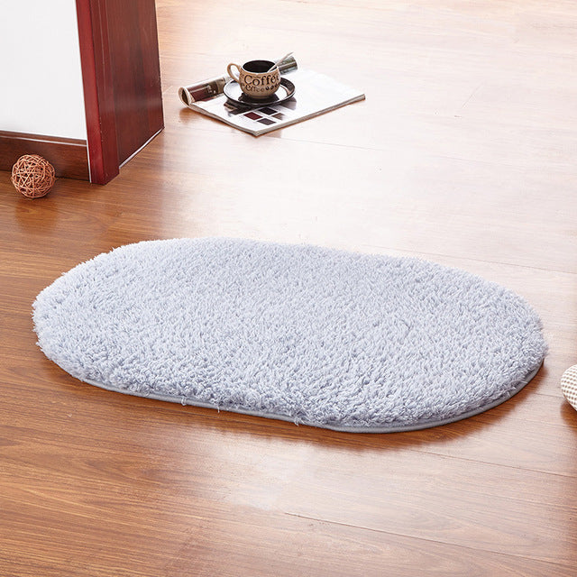 tapis sortie de bain antidérapant gris