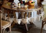 Nappe ronde transparente diamètre 140cm