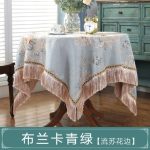 Nappe ronde bleue 180 cm