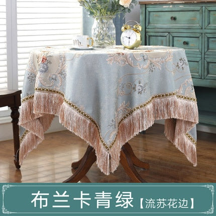 Nappe ronde bleue 180 cm