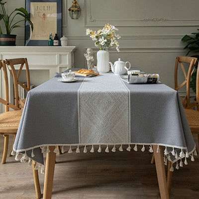 Nappe rectangulaire anti-tache