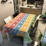Nappe rectangulaire tissu économique