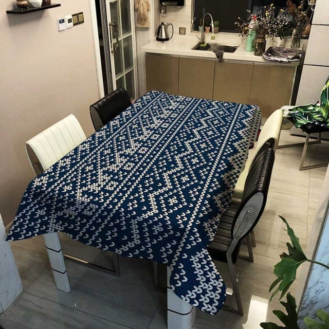 Nappe rectangulaire en tissu
