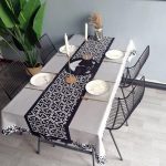 Nappe rectangulaire style scandinave