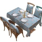 Nappe rectangulaire motif indien