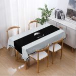 Nappe rectangulaire design contemporain