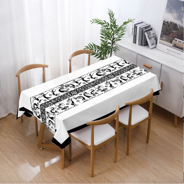 Nappe rectangulaire motif Alsace