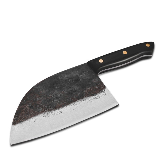 Couteau de boucher forgé à la main