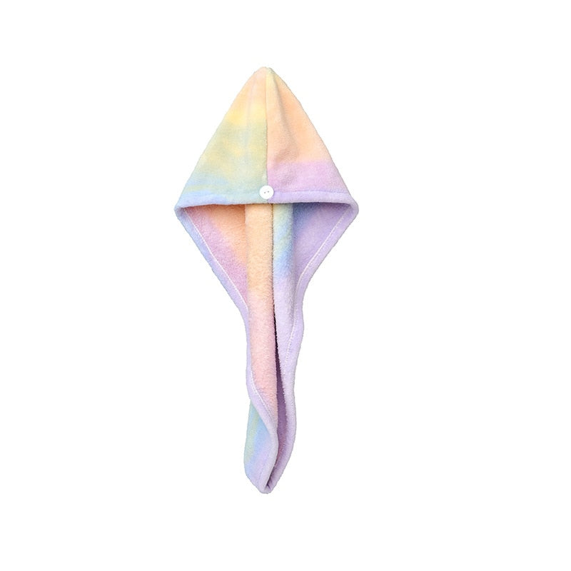 Linge de bain - serviette capillaire multicolore – Image 3