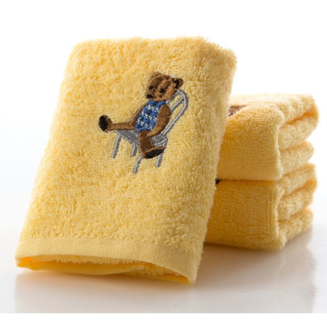 Linge de bain serviette bébé coton – Image 3