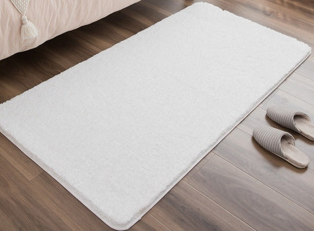 Tapis de salle de bain grande dimension blanc