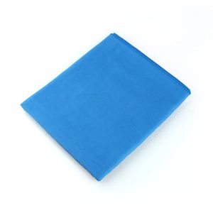 serviette de bain de voyage bleue