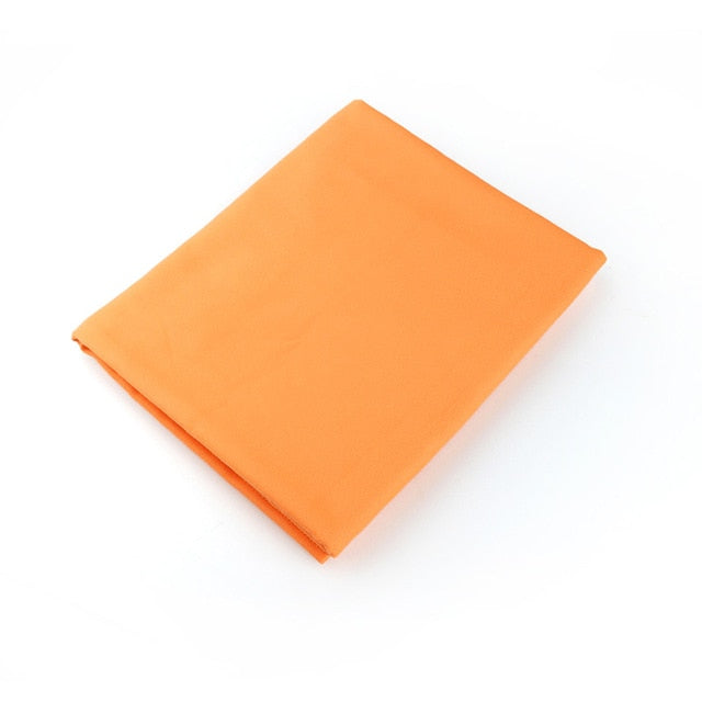serviette de bain de voyage orange