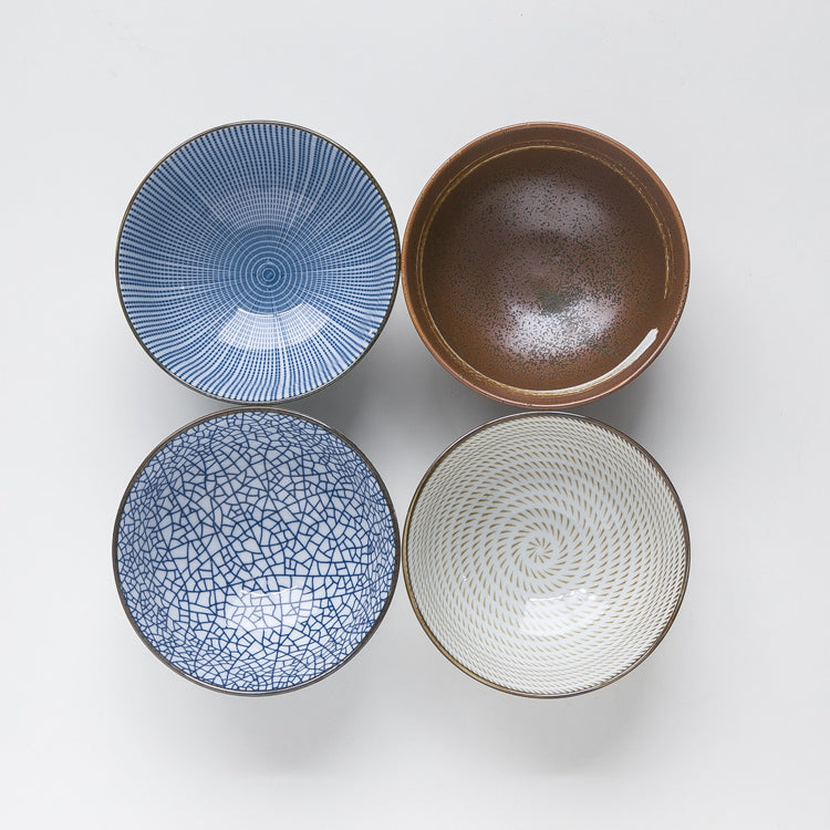 Vaisselle : bols en porcelaine style japonais - choix de 4 couleurs – Image 6